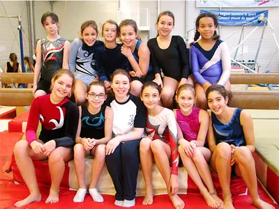 Gymnastes des groupes loisir