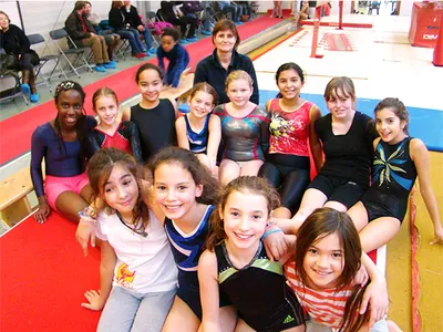 Gymnastes des groupes loisir